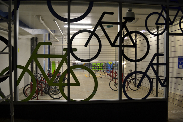 Bike storage. Photo by Malcolm K on Flickr, used under a Creative Commons licence.