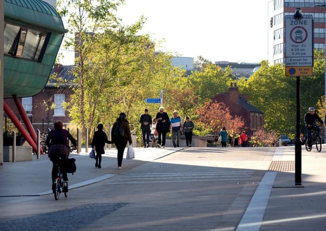 The Portobello cycle and walking route to the University